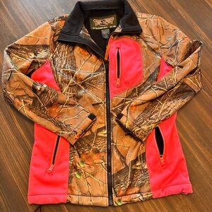 Women's Camouflage and Pink Jacket